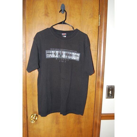 HARLEY DAVIDSON MILWAUKEE 2003 100TH ANNIVERSARY TSHIRT XL - Picture 1 of 4